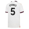 Maillot de Supporter Manchester City Stones 5 Extérieur 2023-24 Pour Enfant